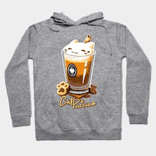 CatPuccino - Kawaii Cat Coffee Hoodie